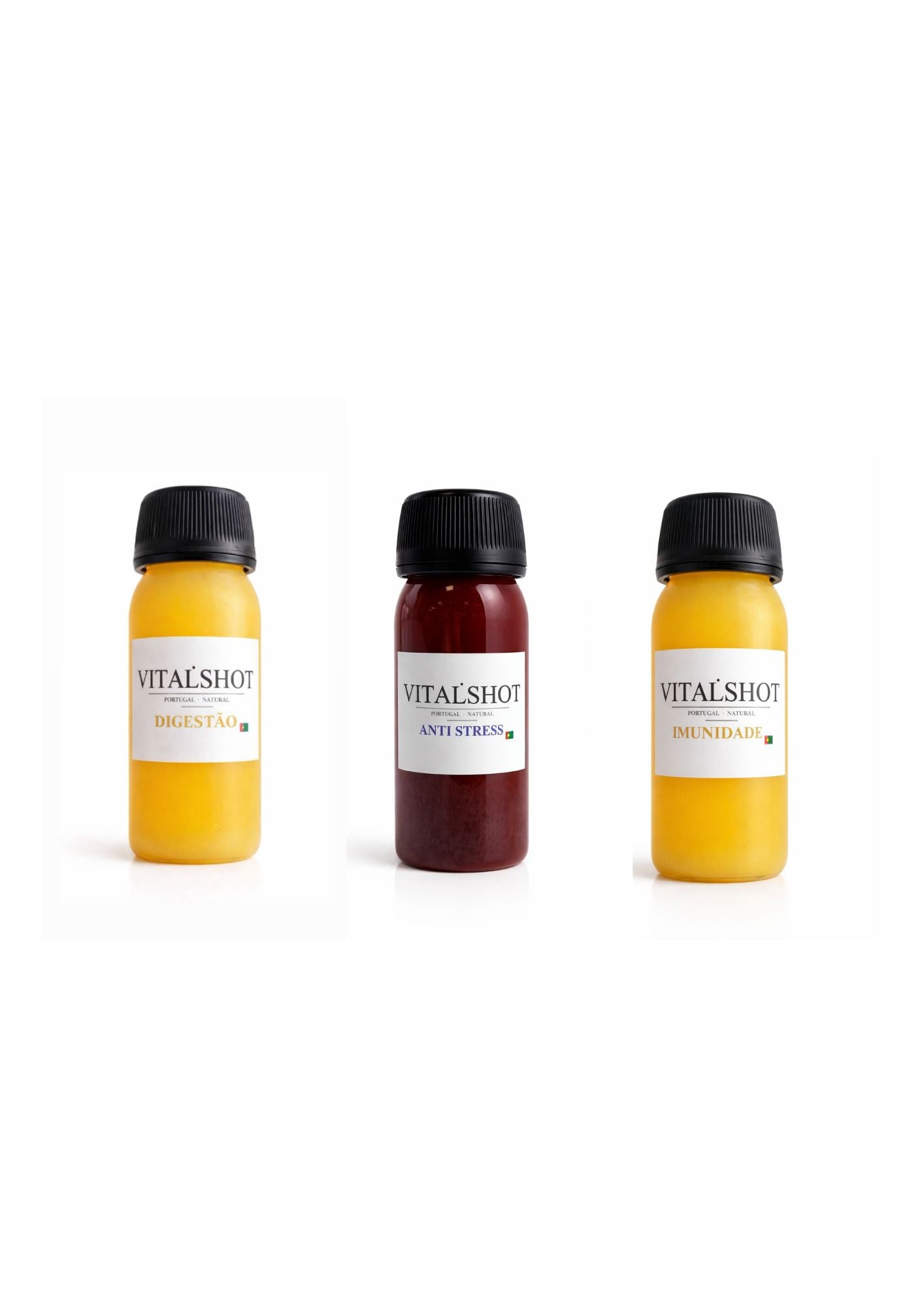 Pacote Equilíbrio - 3 shots para o teu bem-estar diário